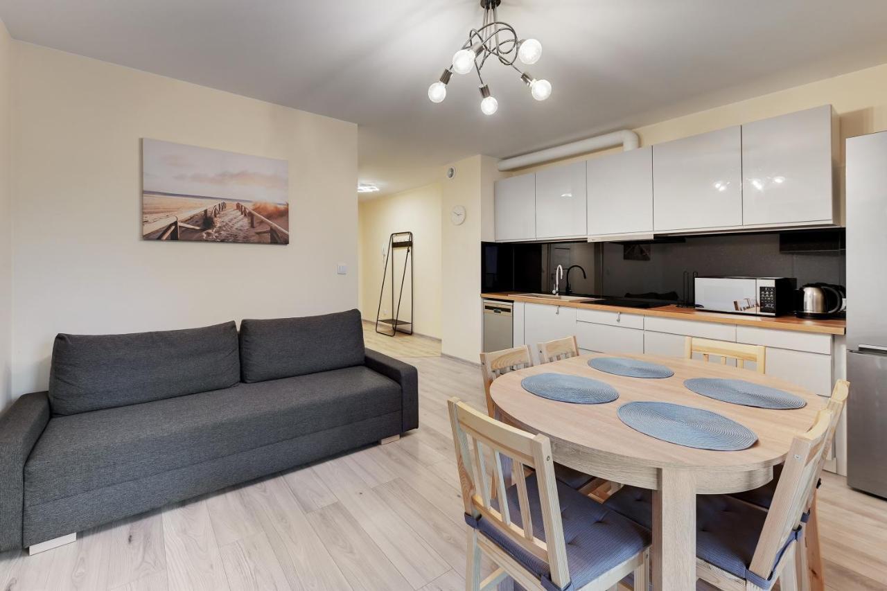 Gdansk Centrum - Apartament 3 - Pokojowy Z Duzym Tarasem Bagian luar foto