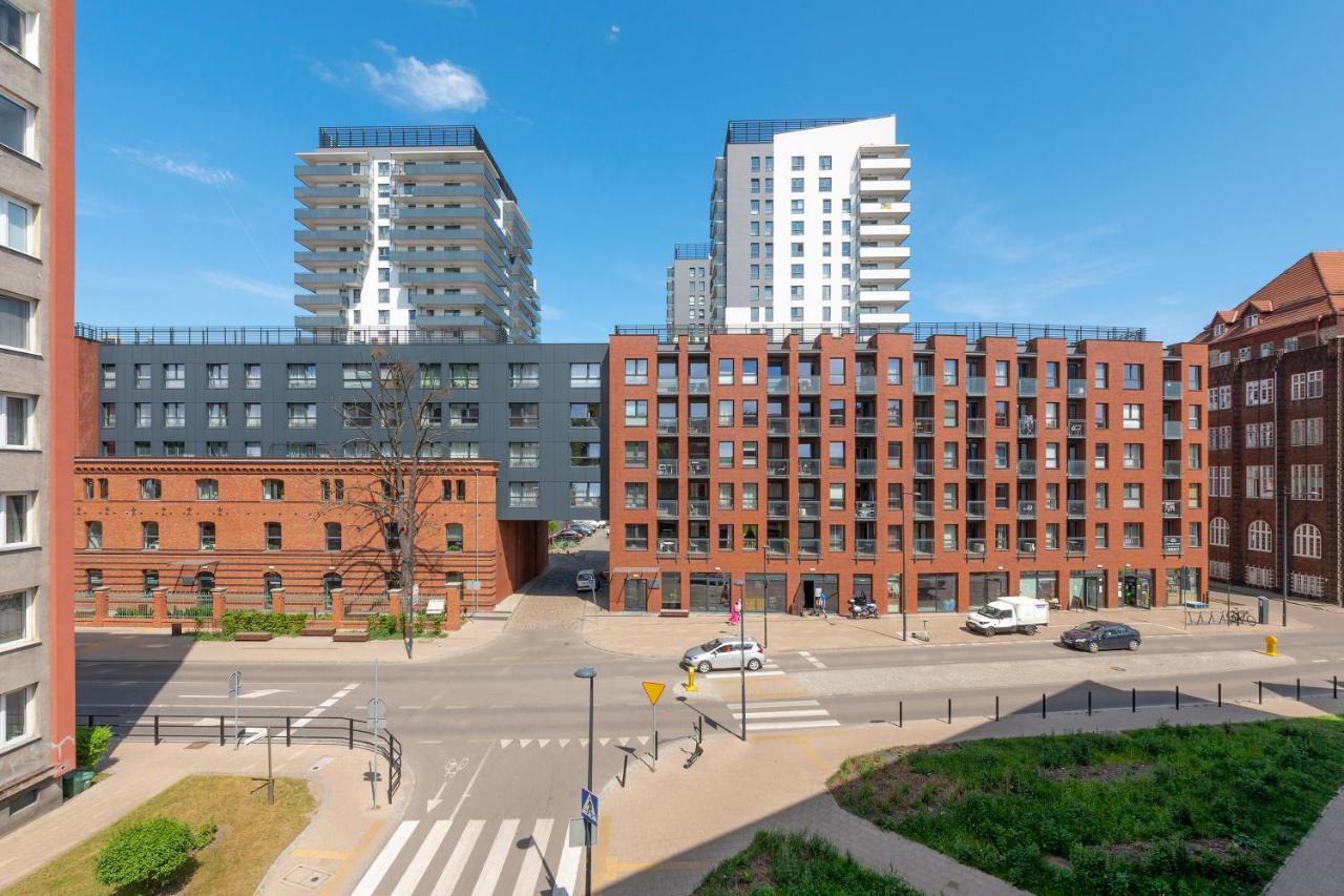 Gdansk Centrum - Apartament 3 - Pokojowy Z Duzym Tarasem Bagian luar foto