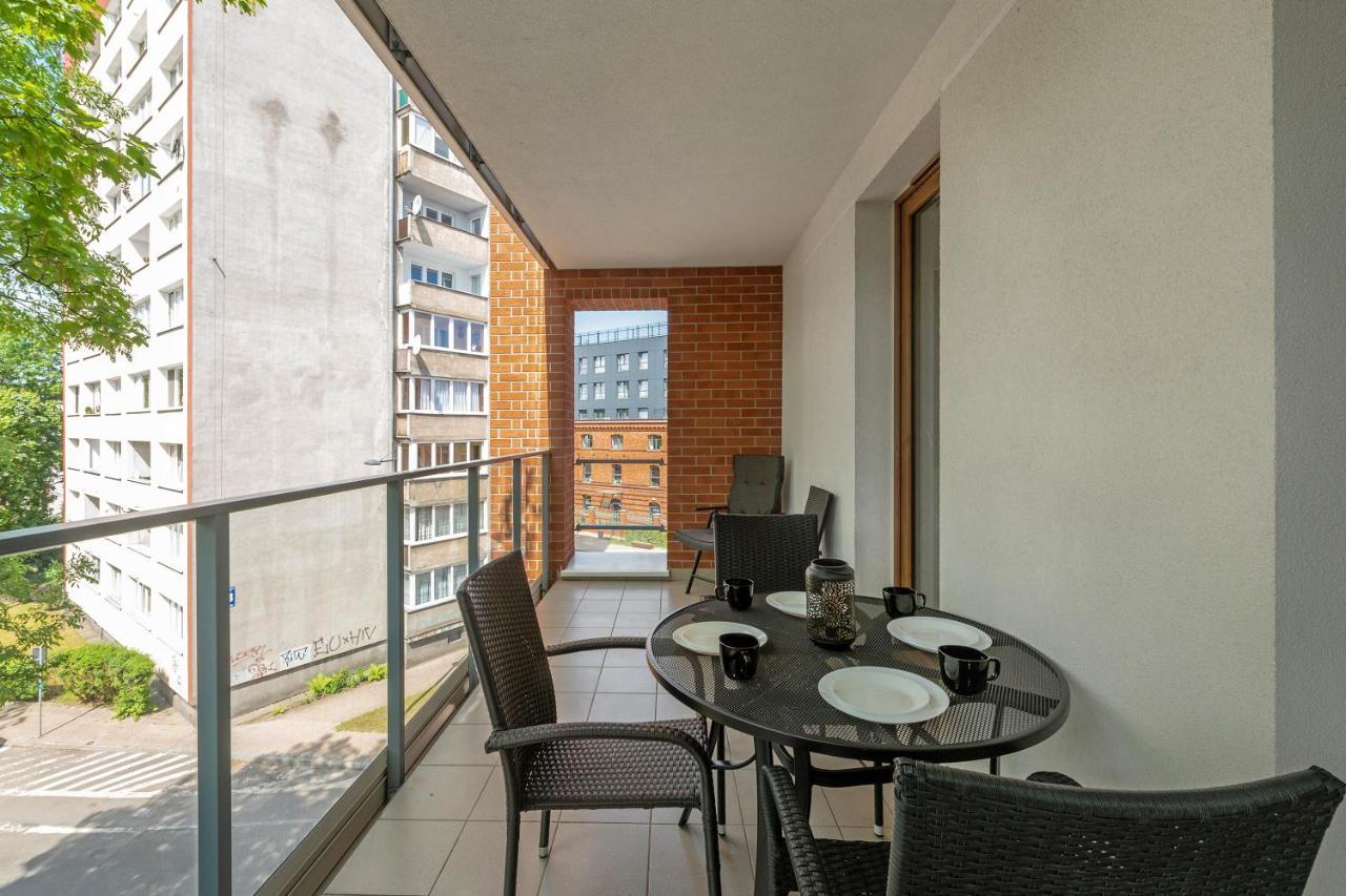 Gdansk Centrum - Apartament 3 - Pokojowy Z Duzym Tarasem Bagian luar foto